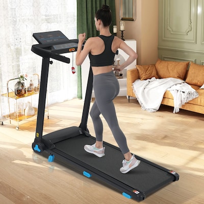 ModernLuxe Assembly Required Treadmill with Incline 3.0HP Quiet Foldable Treadmill