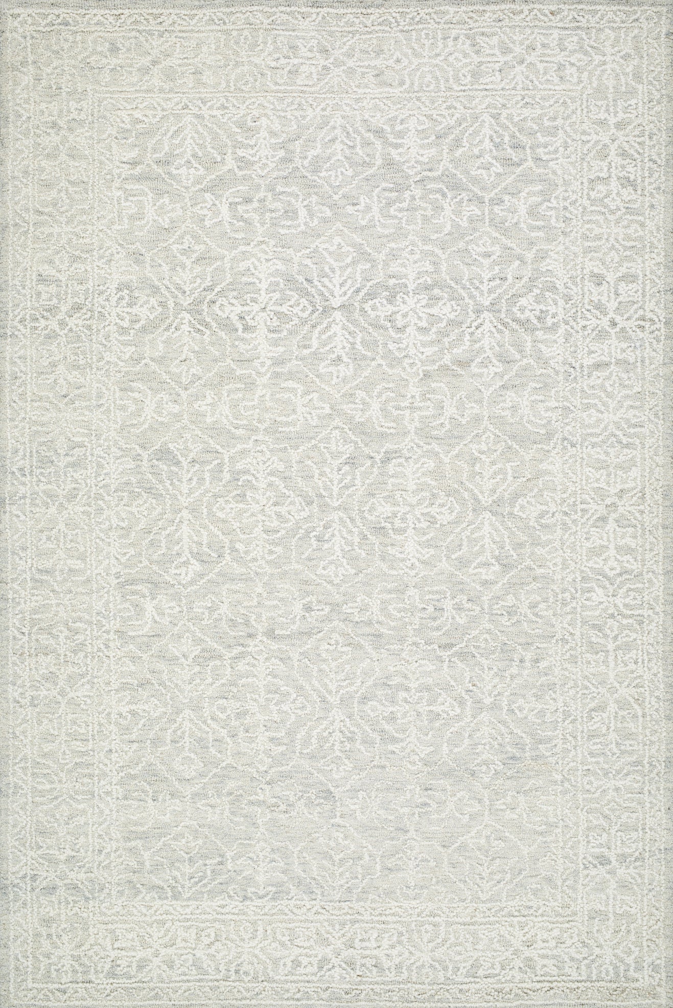 Livabliss Sicily SCY-2301 Light Silver Area Rug