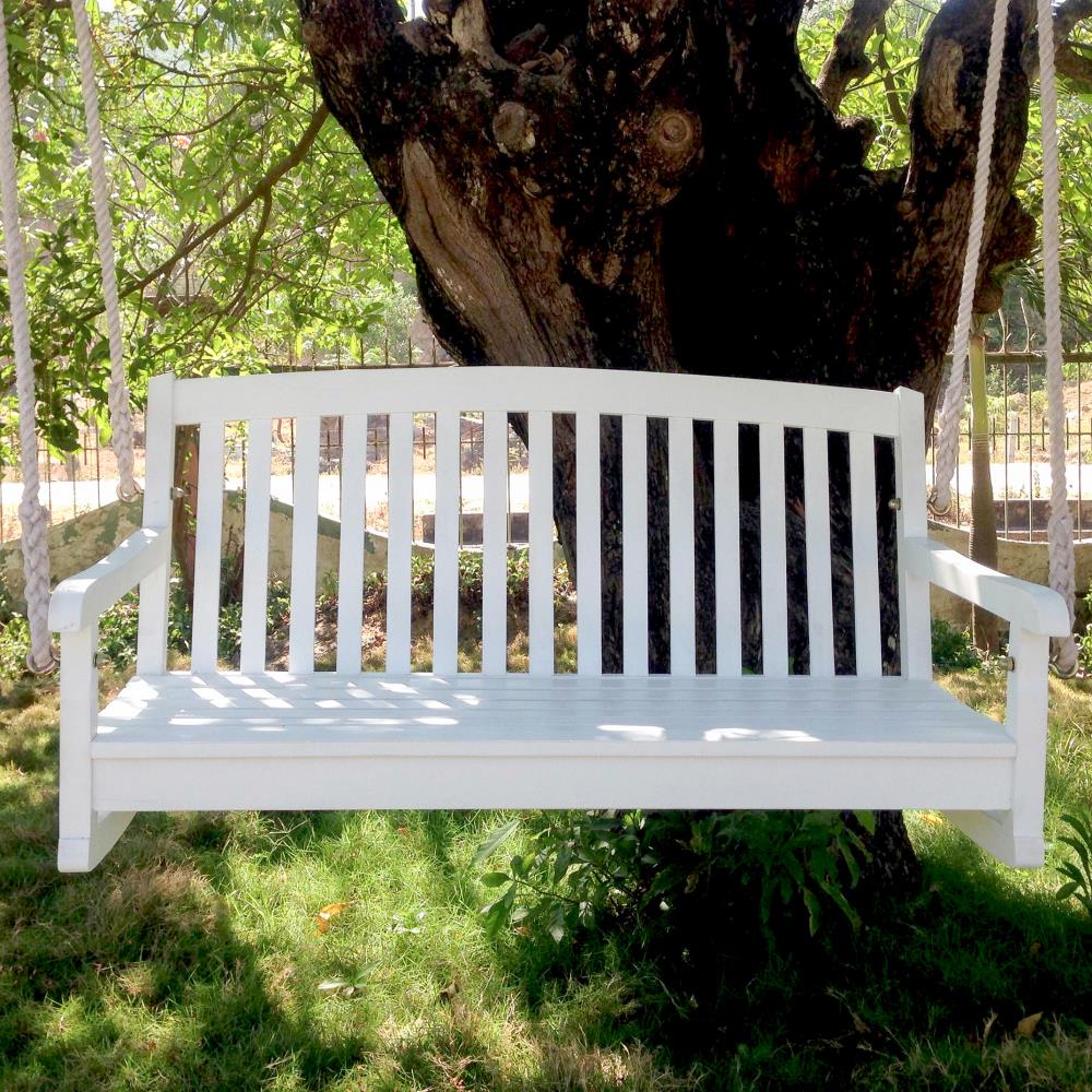 Rancho Acacia Outdoor 2-seater Hanging Swing