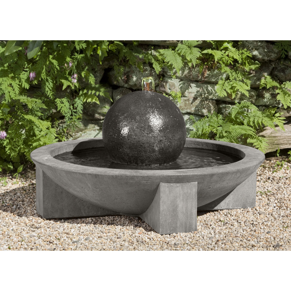 Zen Hand Crafted Weather Resistant Floor Fountain
